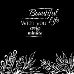 Floral ornate pattern