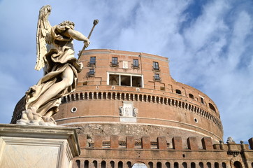 Obraz premium Castel Sant'Angelo in Rome, Italy.