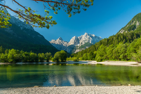 Jasna Lake, Kranjska Gora, Slovenia