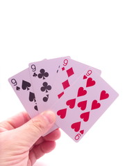 ポーカー・トランプ・フォーカード