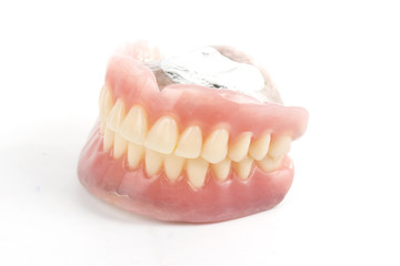 Obraz premium false teeth prosthetic