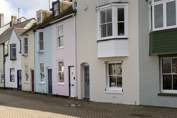 old houses at Weymouth, Dorset