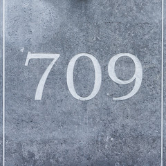 house number 709