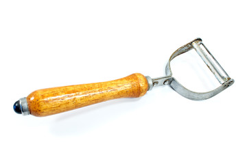 Potato peeler isolated on white