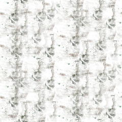 abstract Green, grey drawing stroke ink watercolor brush water c
