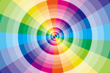 #Background #wallpaper #Vector #Illustration #design #free #free_size #charge_free #colorful #color rainbow,show business,entertainment 背景,素材,壁紙,虹,虹色,レインボー,七色,放射状,カラフル,放射,円,輪,丸,ワープ,空間,異次元,四次元,異空間,亜空間