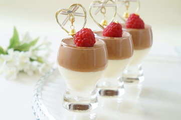 Double chocolate mousse