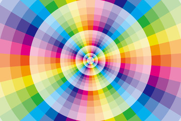 #Background #wallpaper #Vector #Illustration #design #free #free_size #charge_free #colorful #color rainbow,show business,entertainment 背景,素材,壁紙,虹,虹色,レインボー,七色,放射状,カラフル,放射,円,輪,丸,ワープ,空間,異次元,四次元,異空間,亜空間