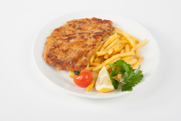 Wiener Schnitzel with french fries