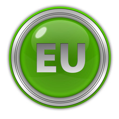 EU circular icon on white background