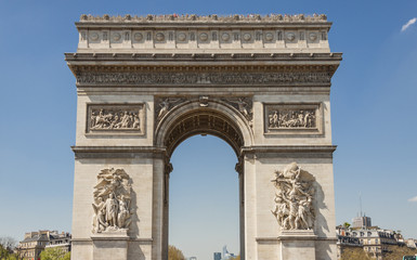Fototapeta na wymiar Arc de Triomphe - Paris.