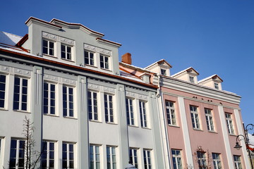 Obraz premium Building in the old town