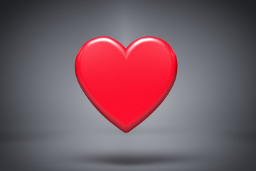 3D Love Heart Background