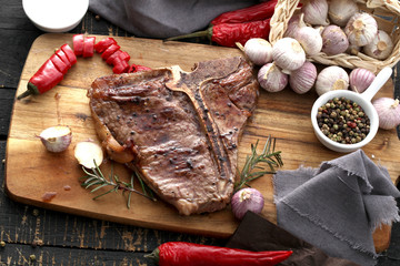 T-bone steak 