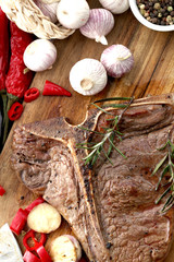 T-bone steak 