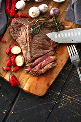 T-bone steak 