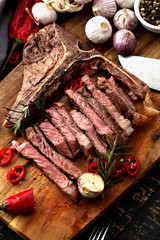 T-bone steak 