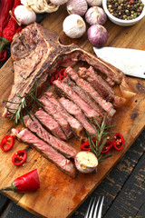 T-bone steak 