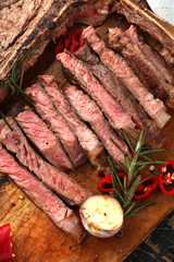 T-bone steak 