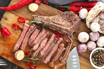 T-bone steak 