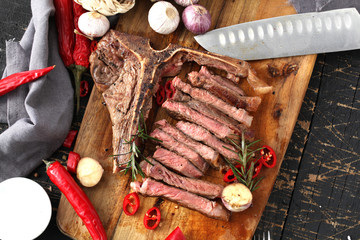 T-bone steak 