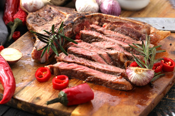 T-bone steak 