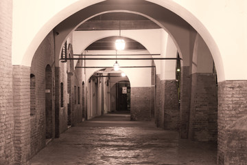 Ferrara (Italy), portico