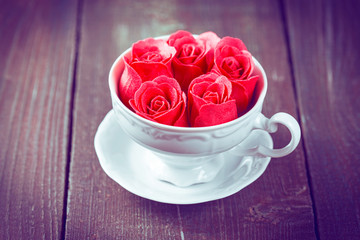 Pink roses