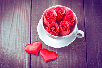 Pink roses