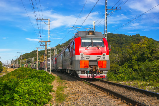 Fototapeta Cargo train