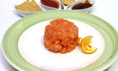 tartare di salmone