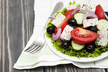 Fresh Greek salad