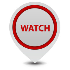 watch pointer icon on white background