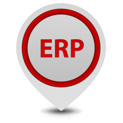 ERP pointer icon on white background