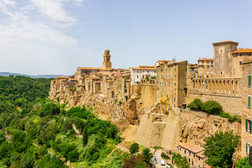 Fototapeta premium Pitigliano city Tuscany Italy