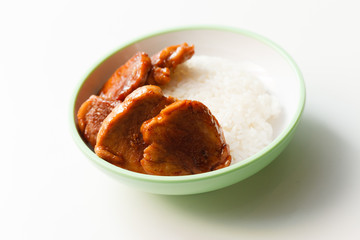 rice with meat