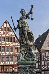 Fototapeta premium Römerberg in Frankfurt am Main