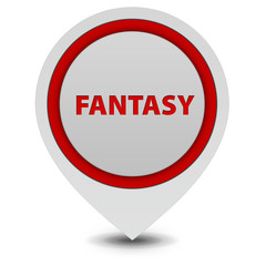 Fantasy pointer icon on white background