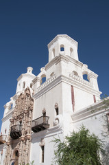 San Xavier del Bac a historic Spanish Catholic Mission Tucson