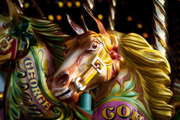 Merry-go-round horse