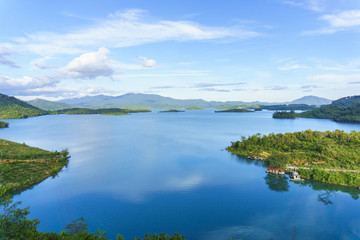 Fototapeta na wymiar Aerial view of great lake