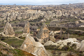 Fototapeta na wymiar Cappadocian landscape