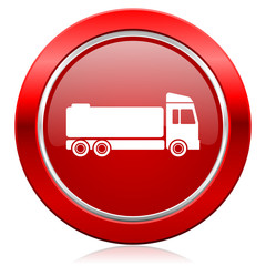 truck icon cargo sign