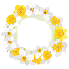Floral frame Flower bouquet background.  flourish spring card