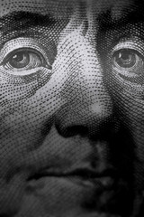 One hundred dollars, macro view