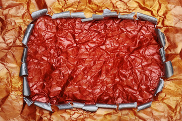 copper paper background