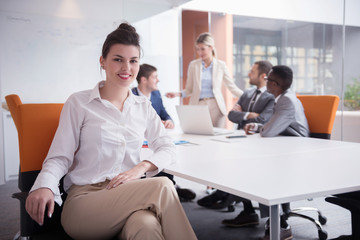 business people group at office