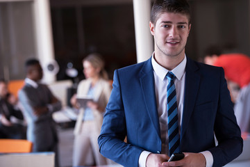 business man at the office