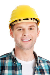 Portrait of an handsome engineer