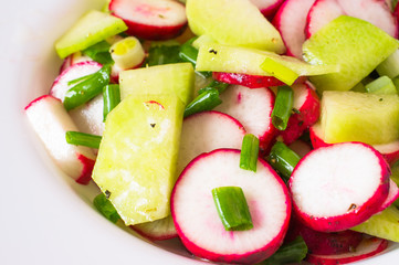 Salad of radish